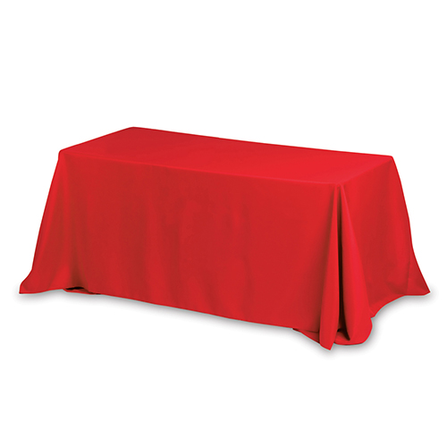 "ZENYATTA EIGHT" 8 ft 4-Sided Throw Style Table Covers & Table Throws -Blanks / Fits 8 ft Table